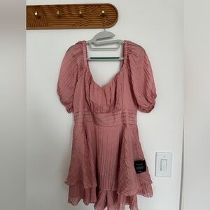 Pink Babydoll Dress